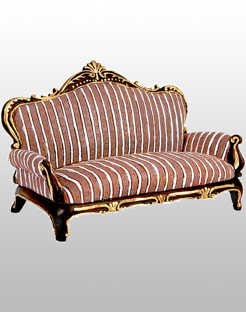 Striped Medium Sofa