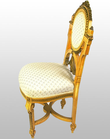 Golden Dining Room Chair